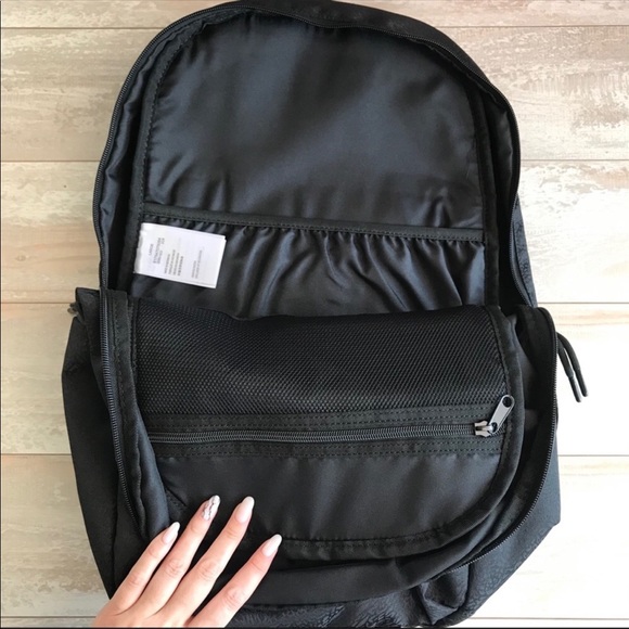 Nike Bags Nwt Nike Air Jordan Backpack Black Poshmark